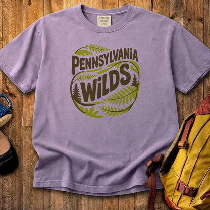 Pennsylvania Wilds Ferns Cotton T-Shirt