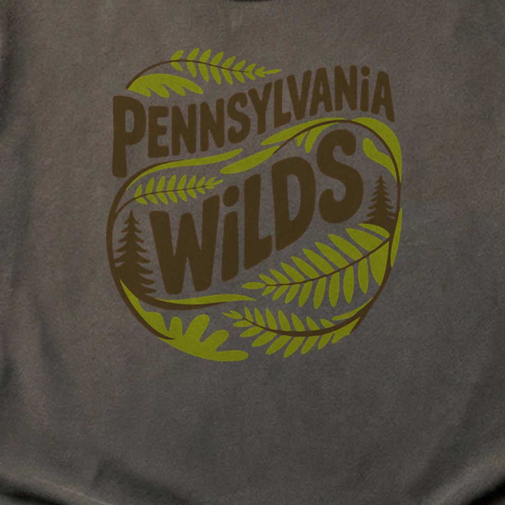 Pennsylvania Wilds Ferns Cotton T-Shirt
