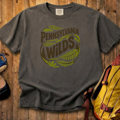 Pennsylvania Wilds Ferns Cotton T-Shirt