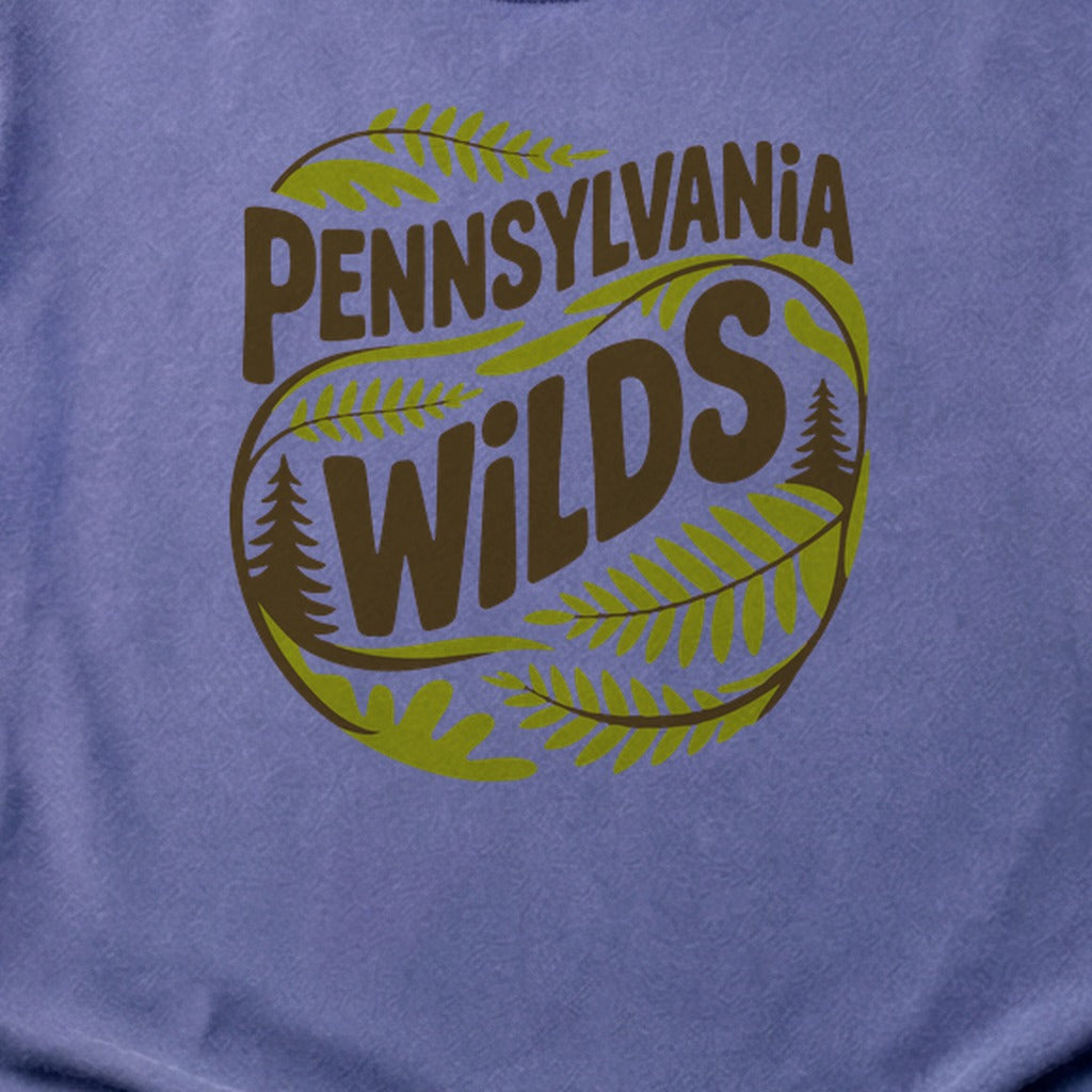 Pennsylvania Wilds Ferns Cotton T-Shirt