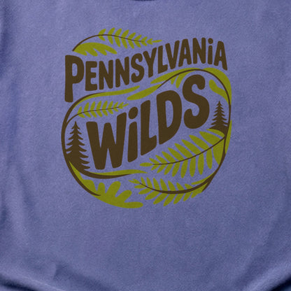 Pennsylvania Wilds Ferns Cotton T-Shirt