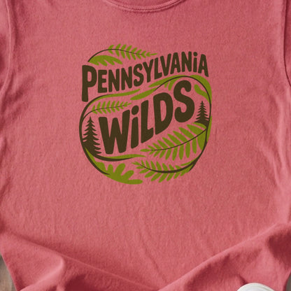 Pennsylvania Wilds Ferns Kids Cotton T-Shirt