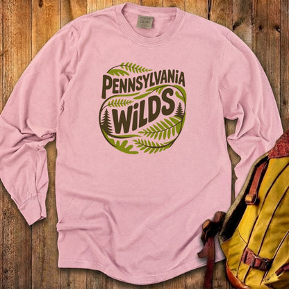 Pennsylvania Wilds Ferns Cotton Long Sleeve