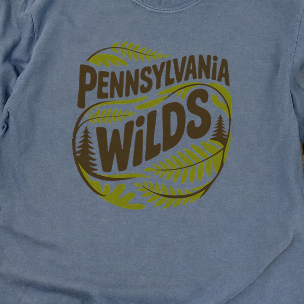 Pennsylvania Wilds Ferns Cotton Long Sleeve