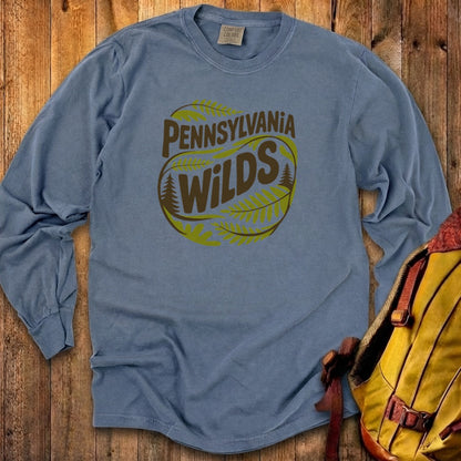 Pennsylvania Wilds Ferns Cotton Long Sleeve