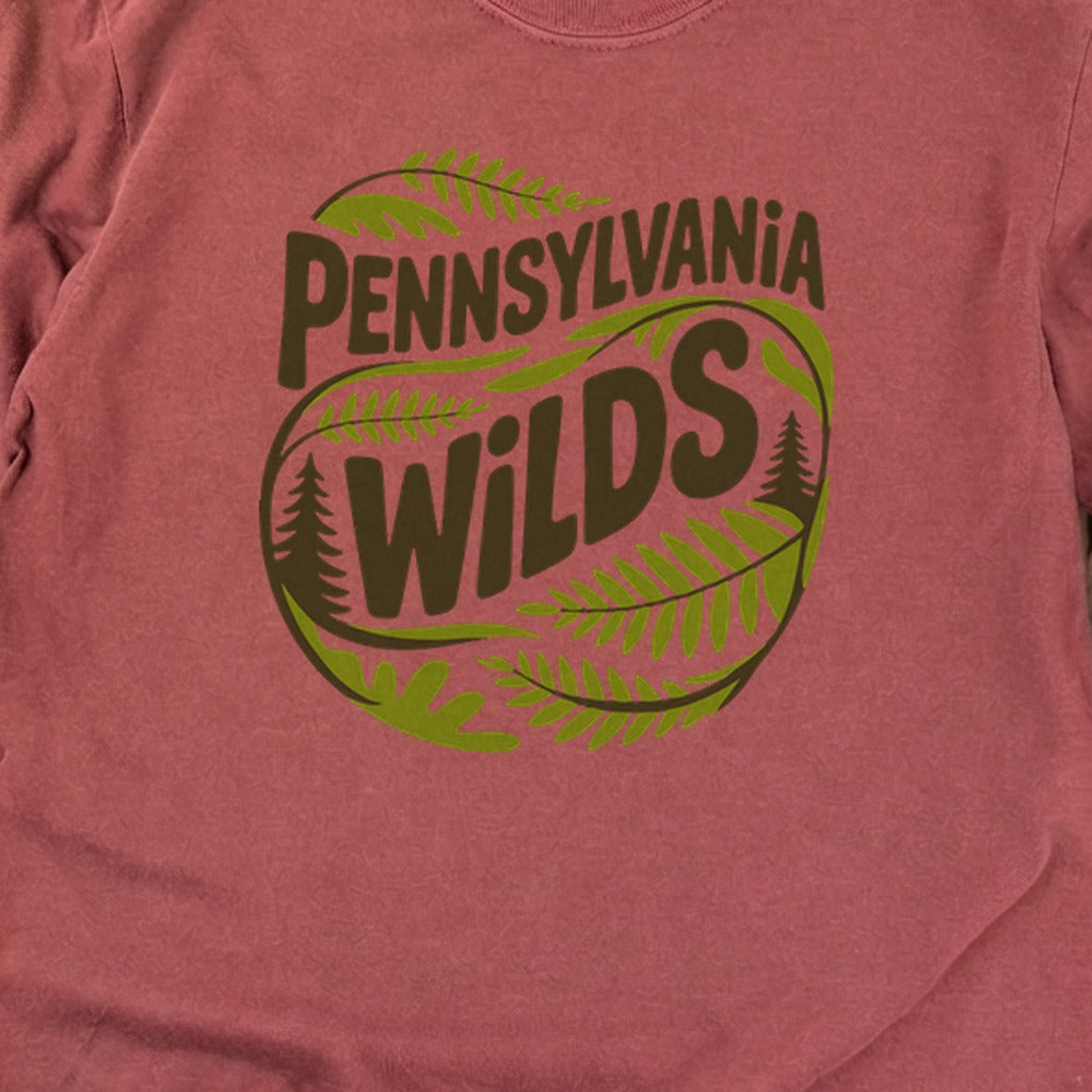 Pennsylvania Wilds Ferns Cotton Long Sleeve