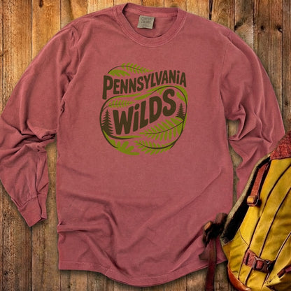 Pennsylvania Wilds Ferns Cotton Long Sleeve