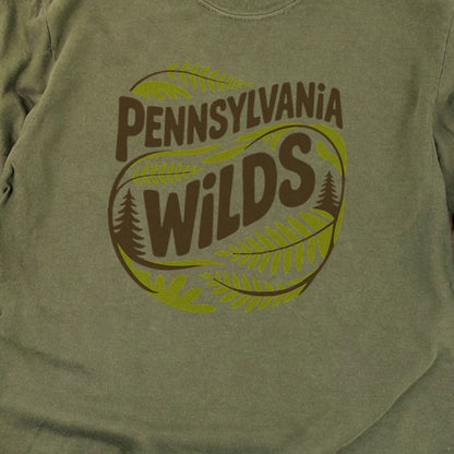 Pennsylvania Wilds Ferns Cotton Long Sleeve