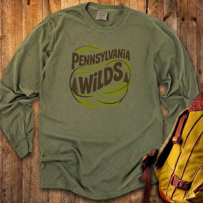 Pennsylvania Wilds Ferns Cotton Long Sleeve