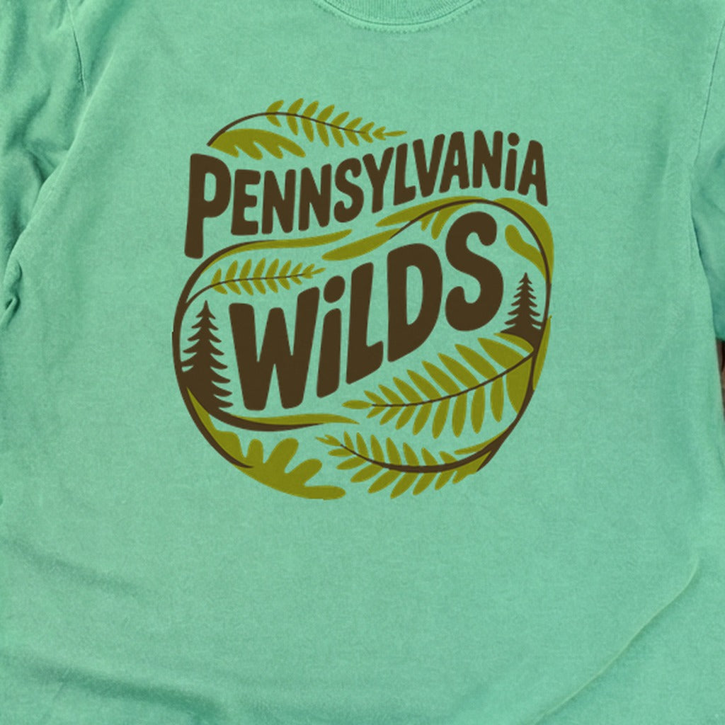 Pennsylvania Wilds Ferns Cotton Long Sleeve