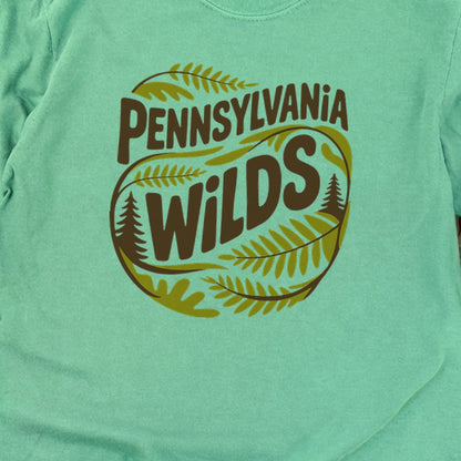 Pennsylvania Wilds Ferns Cotton Long Sleeve