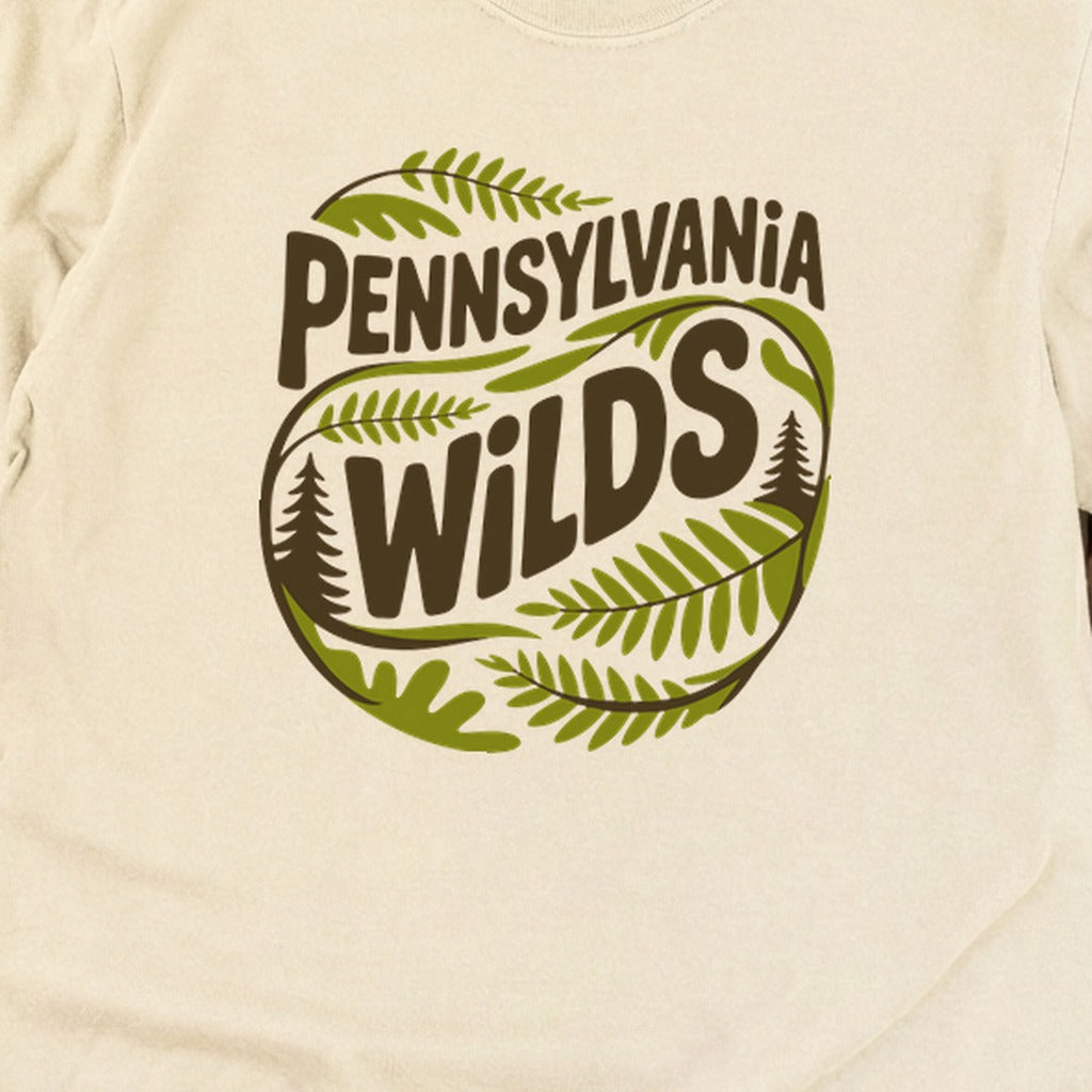 Pennsylvania Wilds Ferns Cotton Long Sleeve