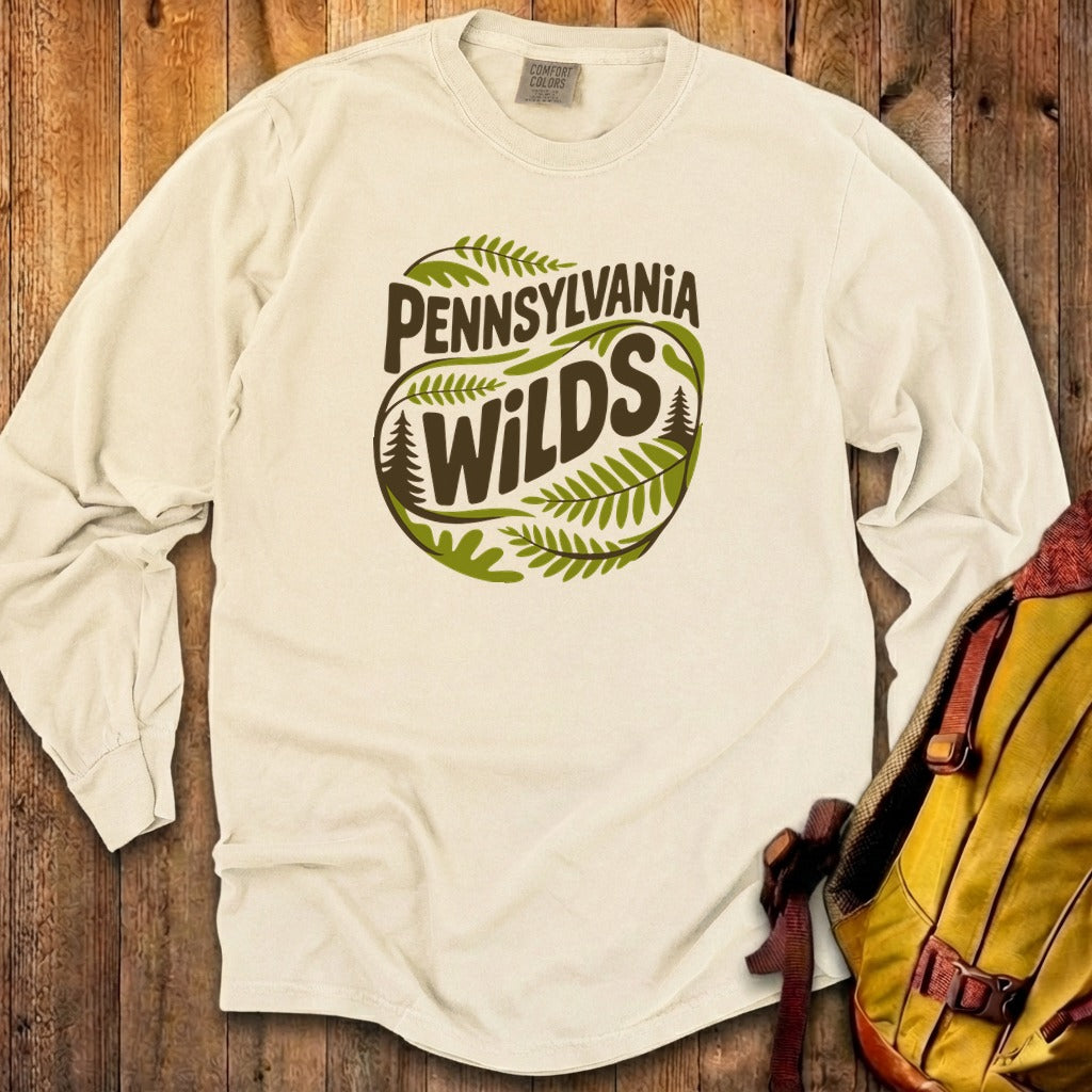 Pennsylvania Wilds Ferns Cotton Long Sleeve