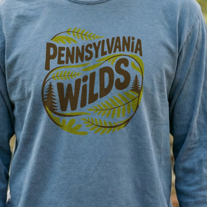 Pennsylvania Wilds Ferns Cotton Long Sleeve