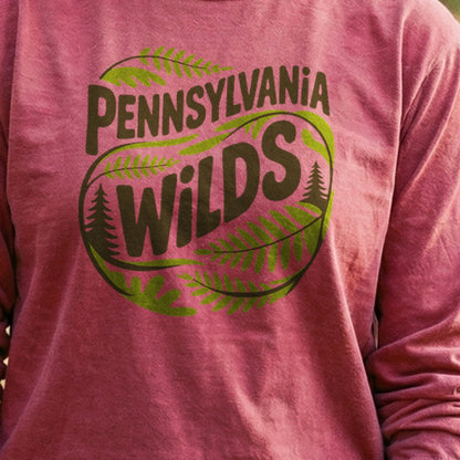 Pennsylvania Wilds Ferns Cotton Long Sleeve
