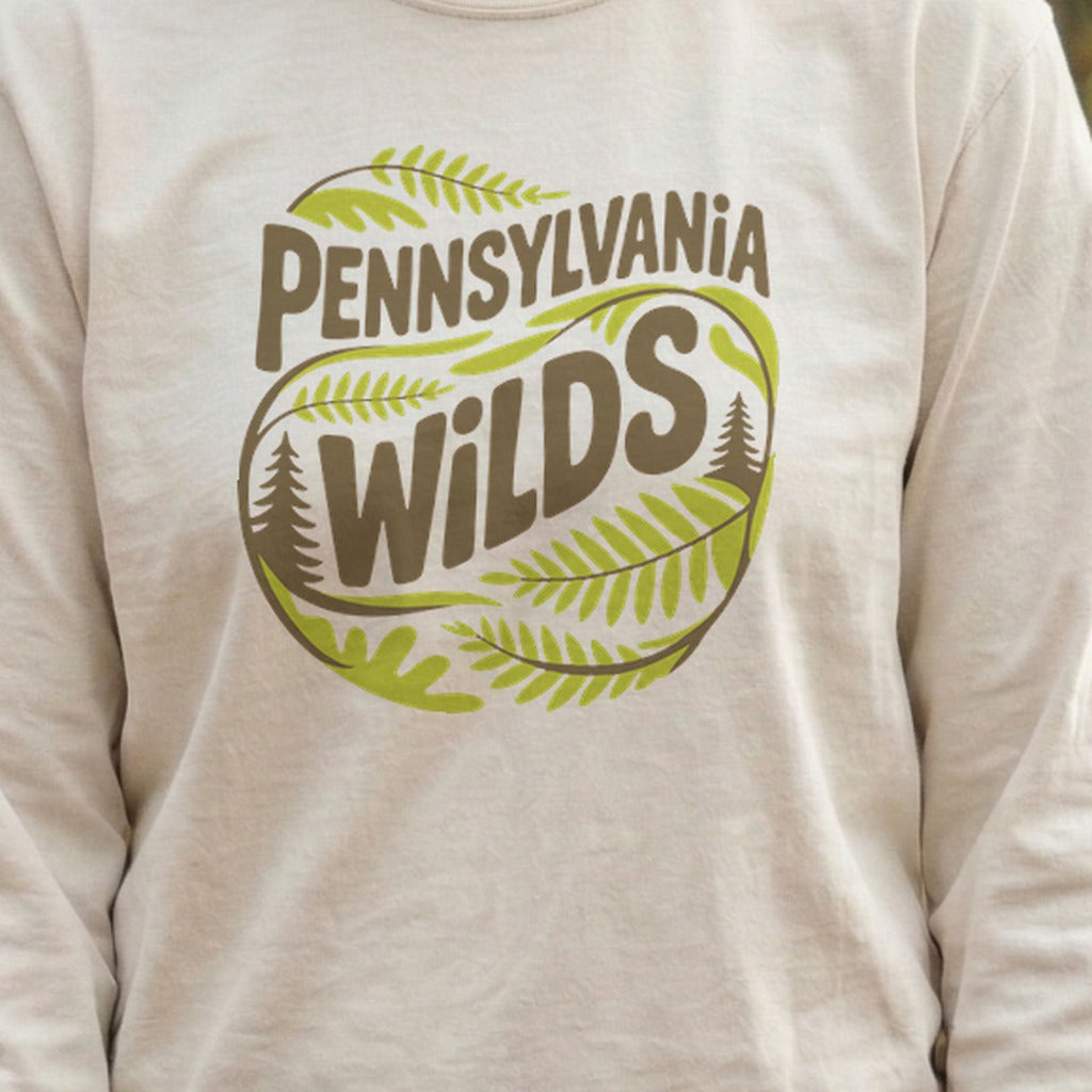 Pennsylvania Wilds Ferns Cotton Long Sleeve