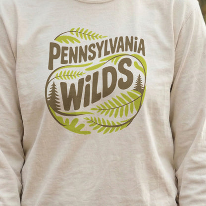 Pennsylvania Wilds Ferns Cotton Long Sleeve