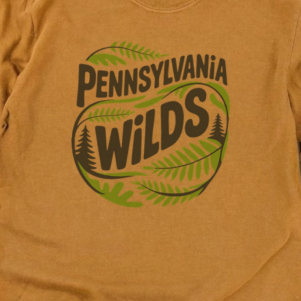 Pennsylvania Wilds Ferns Cotton Long Sleeve