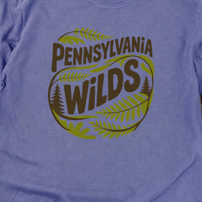 Pennsylvania Wilds Ferns Cotton Long Sleeve