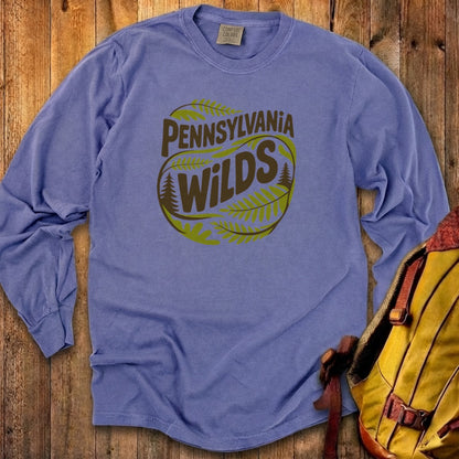 Pennsylvania Wilds Ferns Cotton Long Sleeve