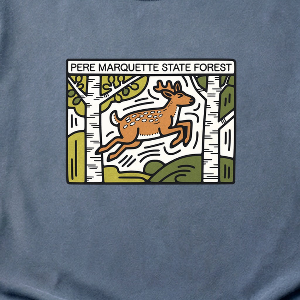 Pere Marquette River Cotton T-Shirt