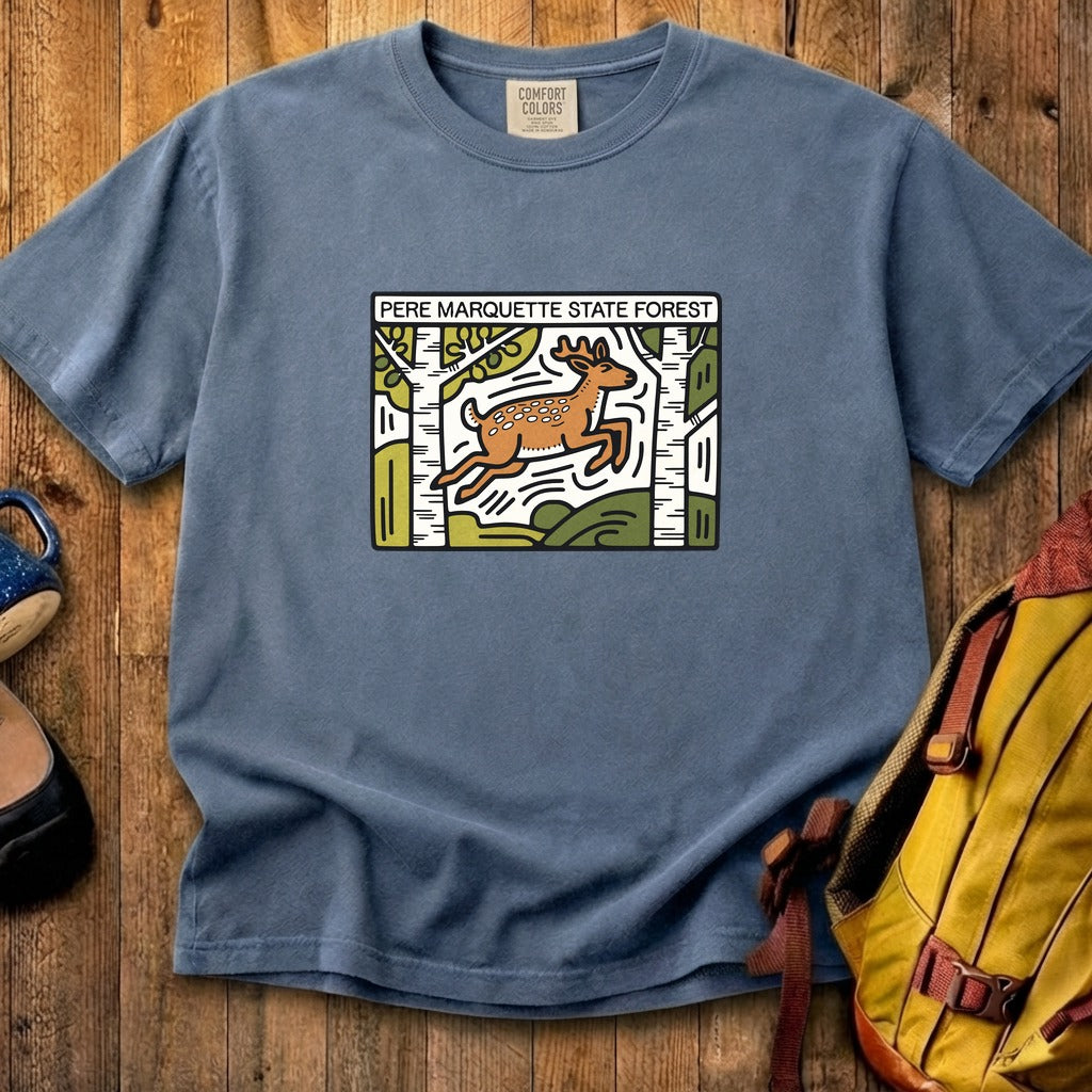Pere Marquette River Cotton T-Shirt