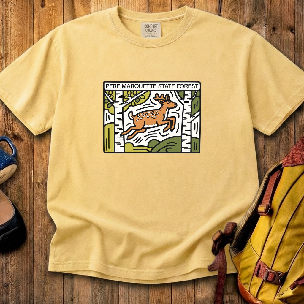Pere Marquette River Cotton T-Shirt