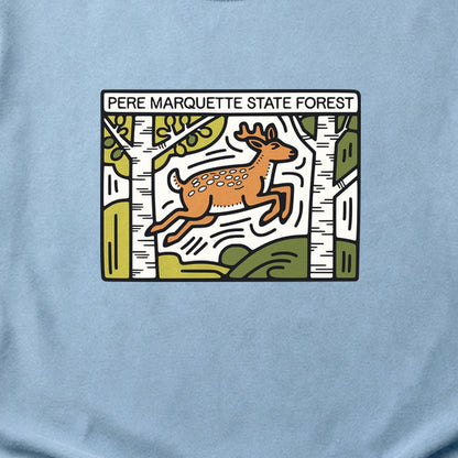 Pere Marquette River Cotton T-Shirt