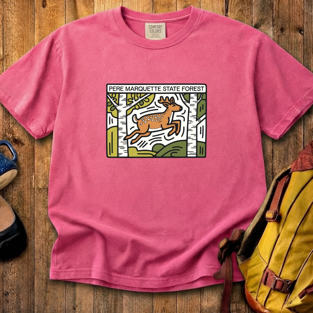Pere Marquette River Cotton T-Shirt