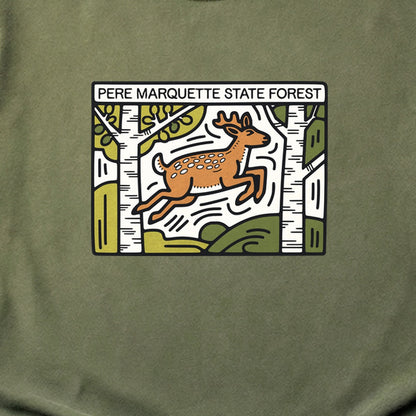 Pere Marquette River Cotton T-Shirt