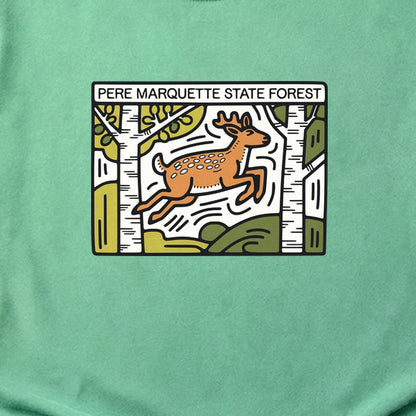 Pere Marquette River Cotton T-Shirt