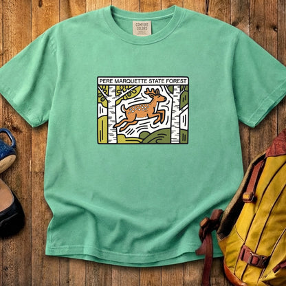 Pere Marquette River Cotton T-Shirt