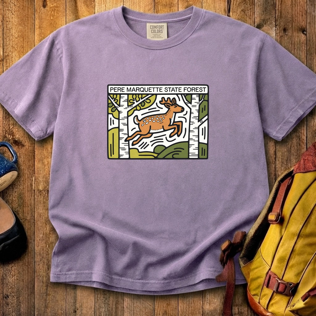 Pere Marquette River Cotton T-Shirt