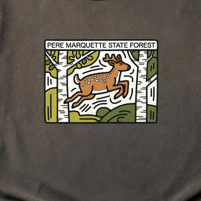 Pere Marquette River Cotton T-Shirt