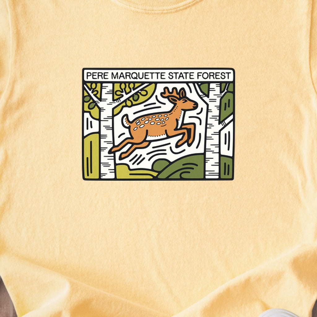Pere Marquette River Kids Cotton T-Shirt