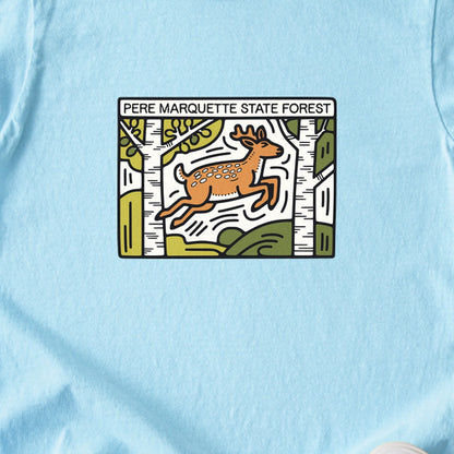 Pere Marquette River Kids Cotton T-Shirt