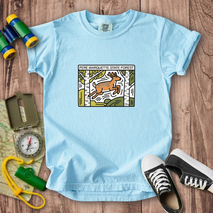 Pere Marquette River Kids Cotton T-Shirt
