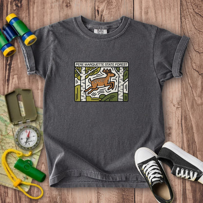 Pere Marquette River Kids Cotton T-Shirt