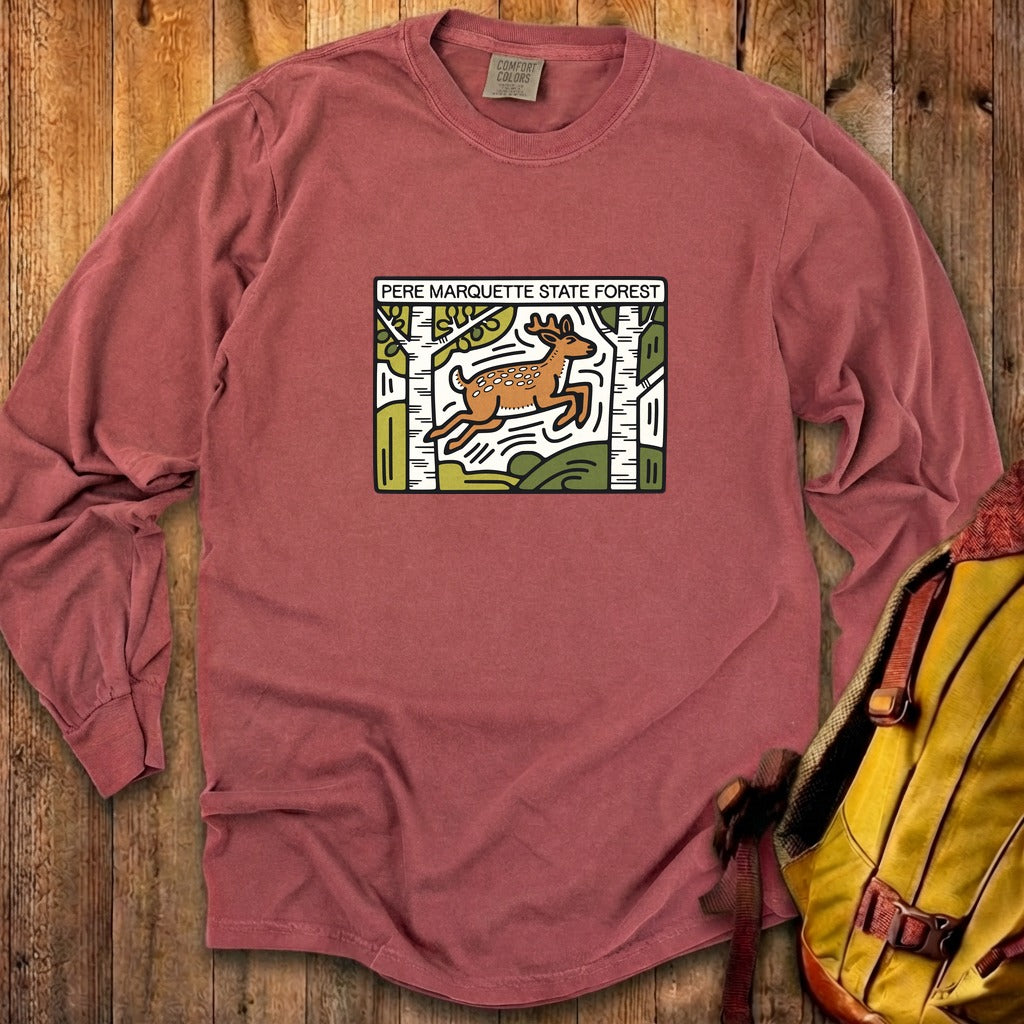 Pere Marquette River Cotton Long Sleeve