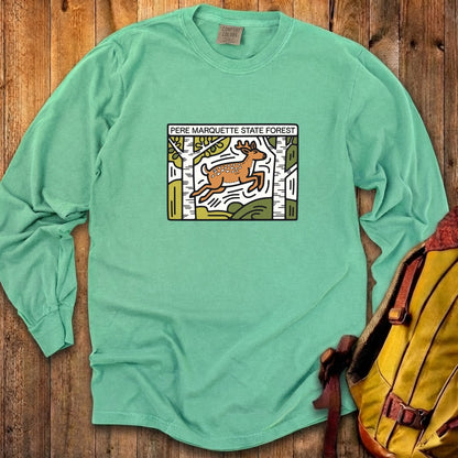 Pere Marquette River Cotton Long Sleeve