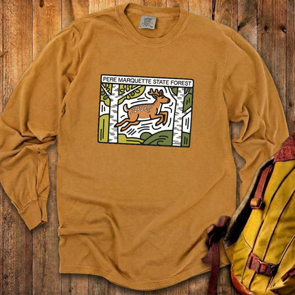 Pere Marquette River Cotton Long Sleeve