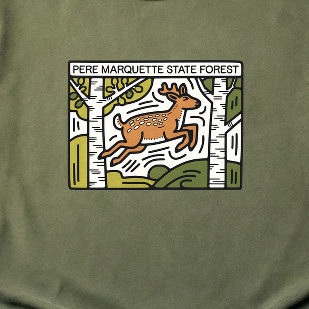 Pere Marquette State Forest Cotton T-Shirt