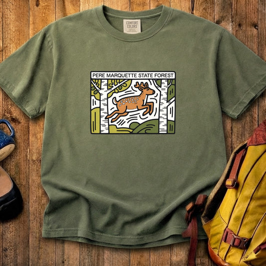 Pere Marquette State Forest Cotton T-Shirt