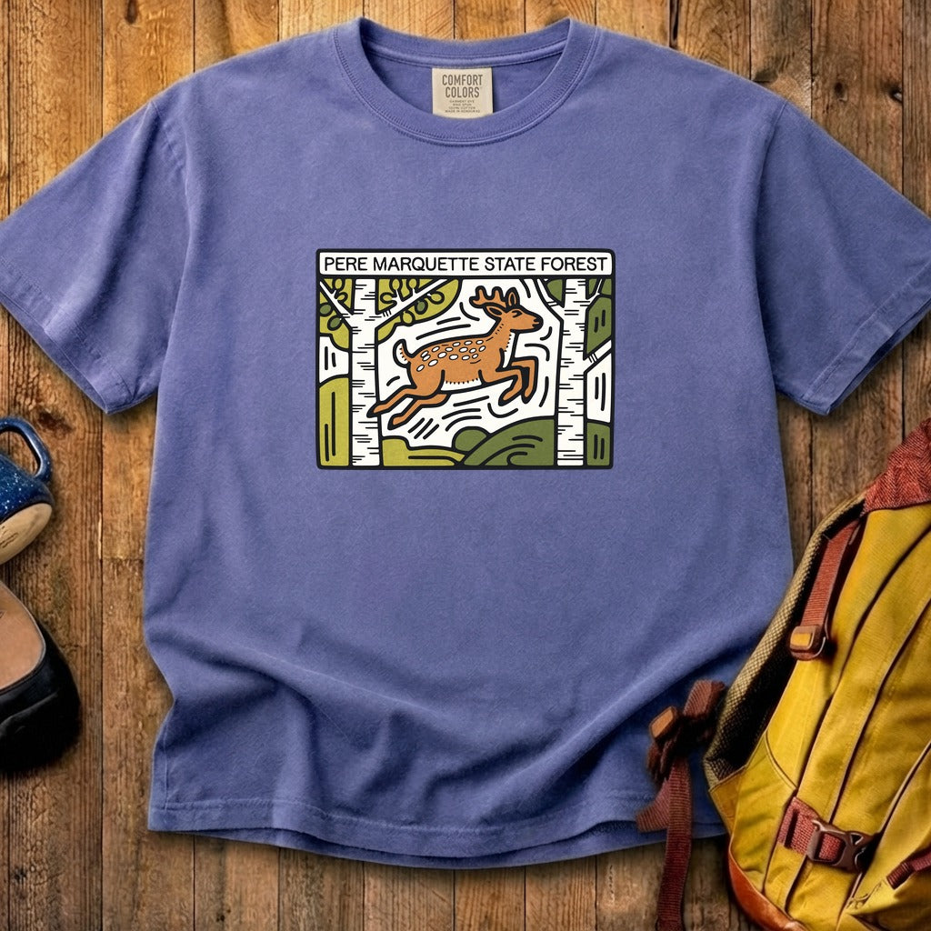 Pere Marquette State Forest Cotton T-Shirt