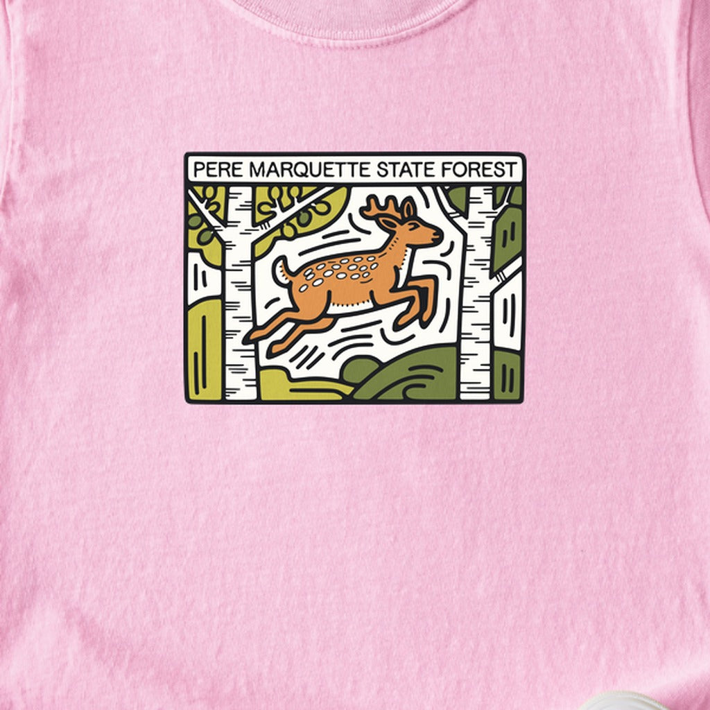 Pere Marquette State Forest Kids Cotton T-Shirt