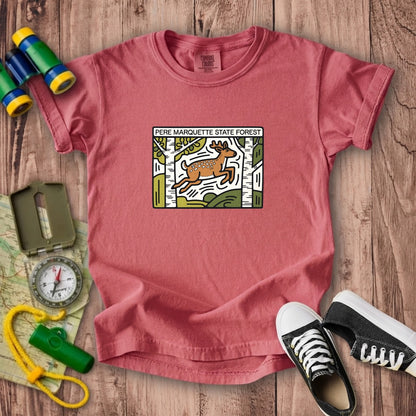 Pere Marquette State Forest Kids Cotton T-Shirt
