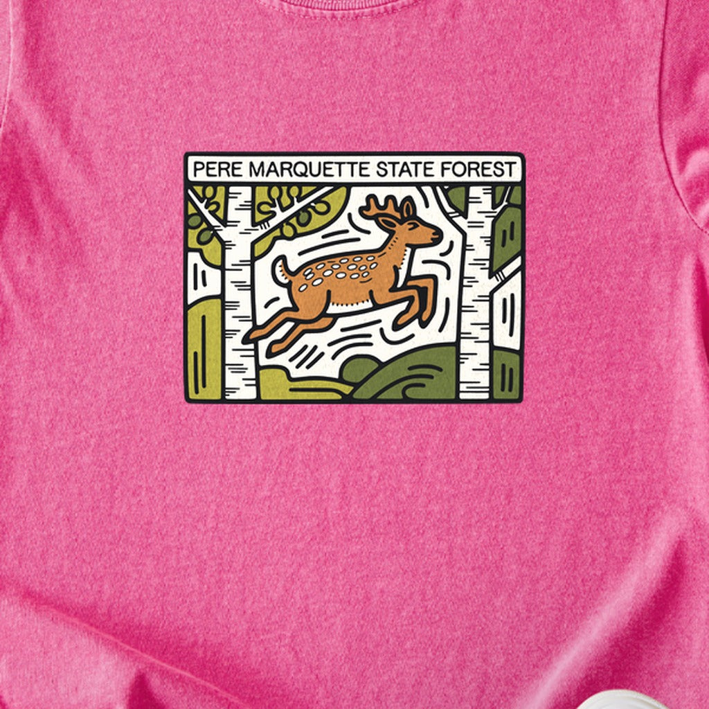 Pere Marquette State Forest Kids Cotton T-Shirt