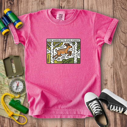 Pere Marquette State Forest Kids Cotton T-Shirt