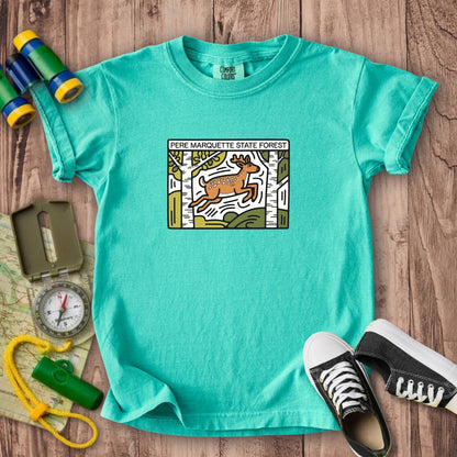 Pere Marquette State Forest Kids Cotton T-Shirt