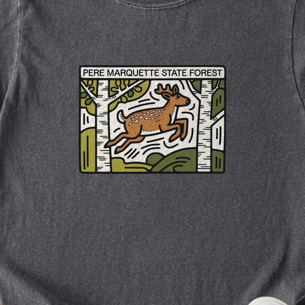 Pere Marquette State Forest Kids Cotton T-Shirt